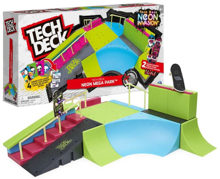 Actual product image NoName Tech Deck Neon Mega Ramp