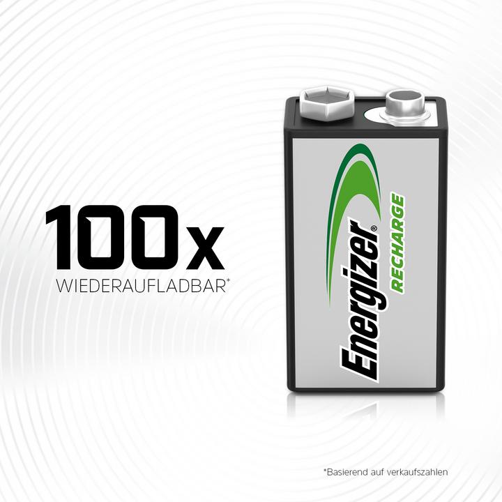 Produktbild Energizer Recharge Power Plus (1 Stk., 9V Block, 175 mAh)