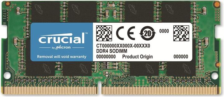 Crucial Laptop Memory (1 x 16GB, 3200 MHz, DDR4-RAM, SO-DIMM)