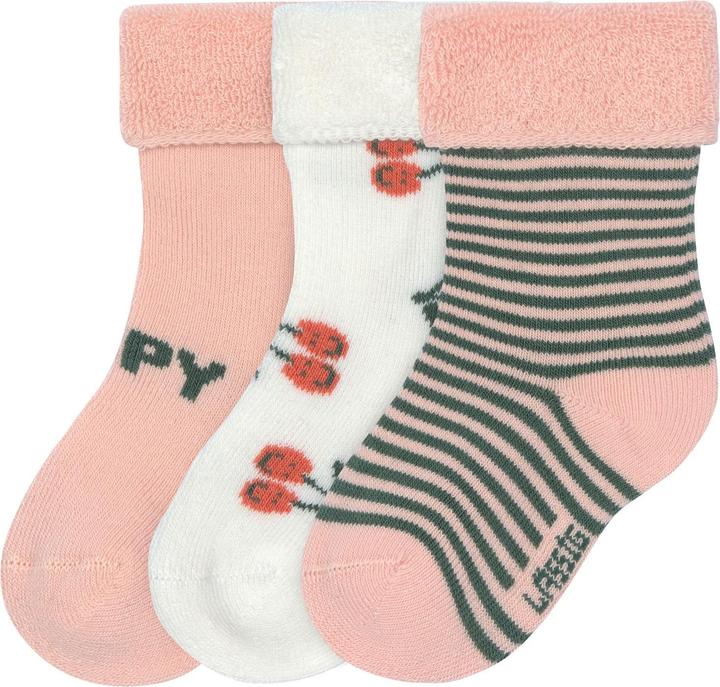 Produktbild Lässig Babysocken Babysocken 3er Pack Terry aus Bio-Baumwolle (3er Pack, 15 - 18)