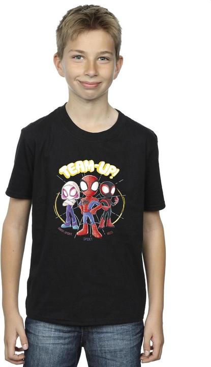 Image du produit - T-shirt SPIDEY AND HIS AMAZING FRIENDS SKETCH - Garçon (104)