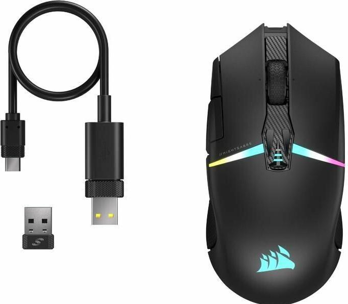 Produktbild Corsair Nightsabre (Kabelgebunden, Kabellos)