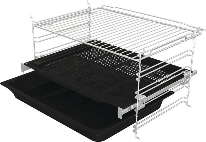 Produktbild Hisense BSA66226AX Backofen 77 L 3500 W A Schwarz, Grau, Edelstahl