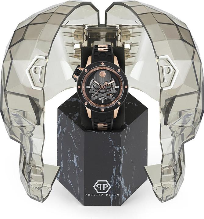 Actual product image Philipp Plein PWUAA0623 Hyper Sport Automatic Mens Watch 46mm 5ATM (Analogue wristwatch, 46 mm)