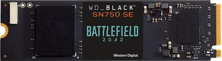 Actual product image WD Black SN750 SE Battlefield 2042 PC Game Code Bundle (1000 GB, M.2 2280)