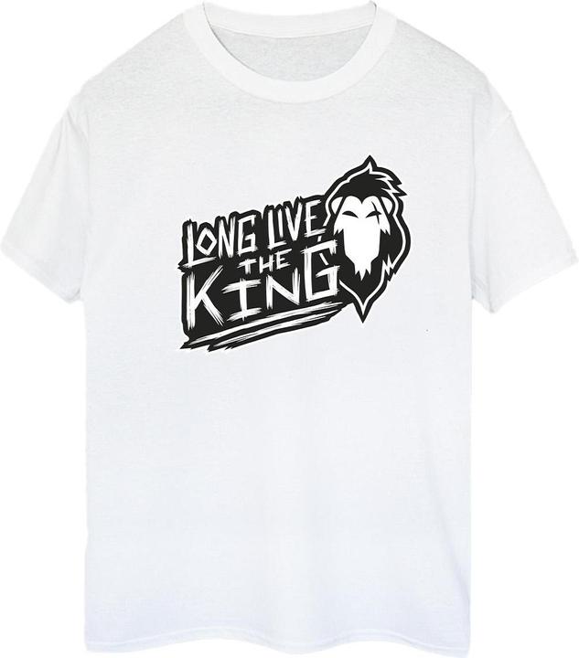 Actual product image Disney Womens/Ladies The Lion King The King Cotton Boyfriend T-Shirt (S)