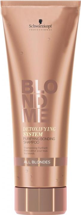 Immagine prodotto Schwarzkopf Professional Blondme - Shampoo purificante di legame del sistema di disintossicazione (250 ml, Shampoo liquido)