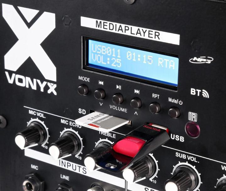 Actual product image Vonyx VX880BT (Active, 2x 1000 W)