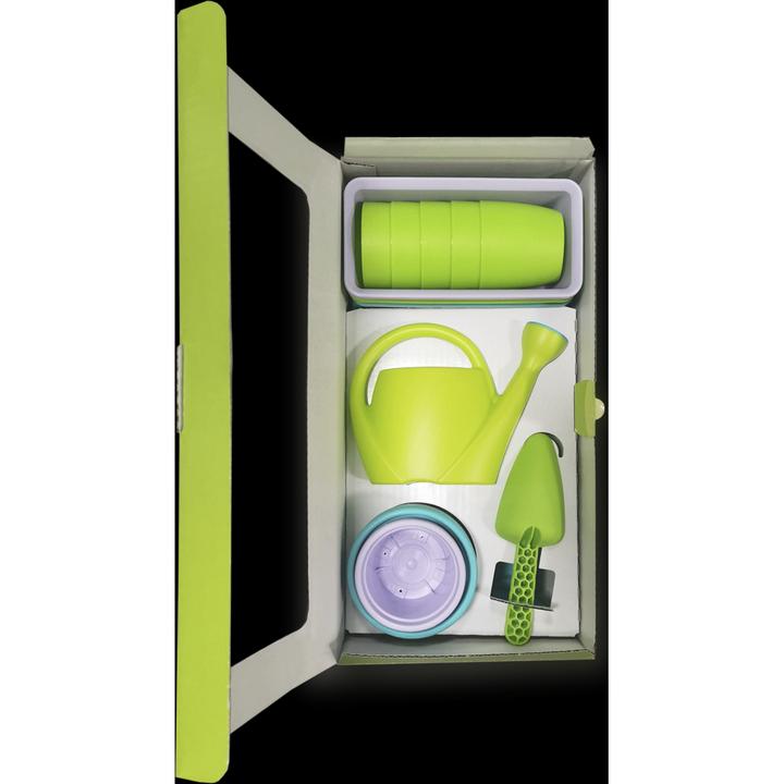 Actual product image Gardenico Kids large garden set with garden tools and pots for children