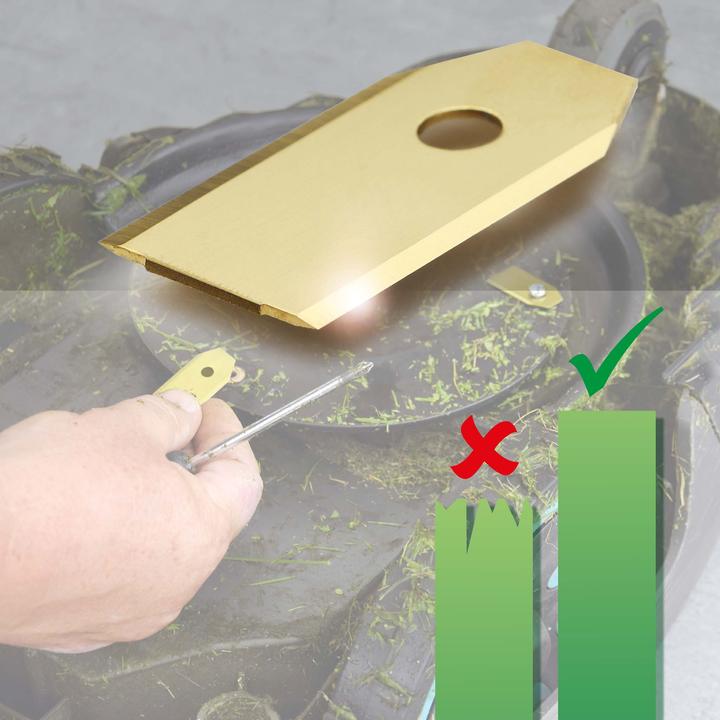Produktbild Wiltec Rasenroboter Messer Set Titan V1 35x18mm 18 Stück Mähroboter Rasenmäher (Mähroboter, Rasenmäher Messer + Ersatzmesser Gartenmaschinen)
