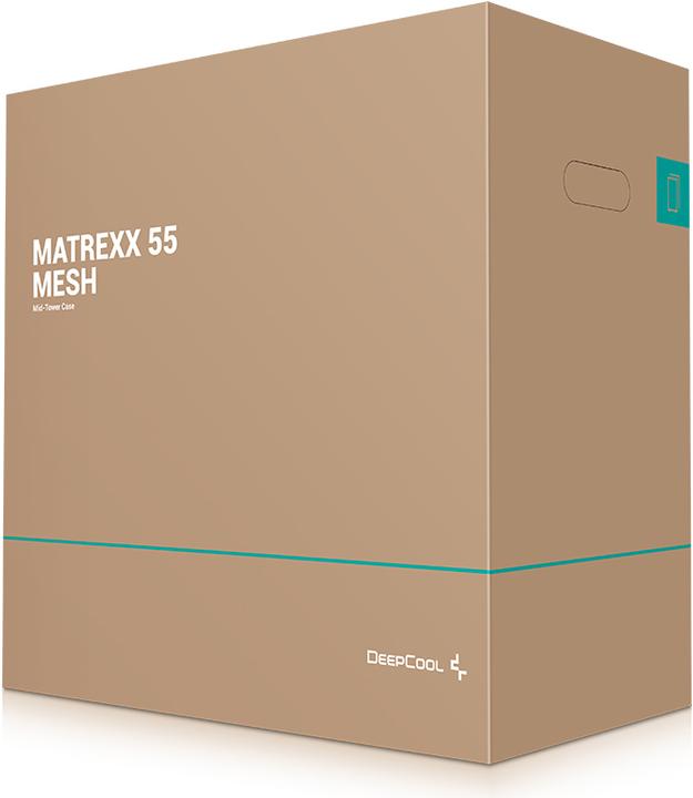 Immagine prodotto Deepcool Matrexx 55 Maglia (mATX, Mini-ITX, E-ATX, ATX)