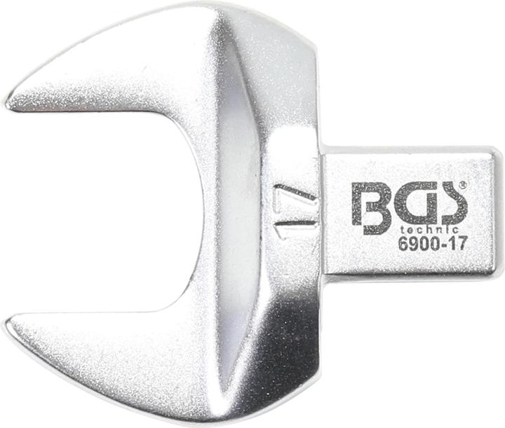 BGS Einsteck-Maulschlüssel 17 mm Aufnahme 9 x 12 mm (17 mm)
