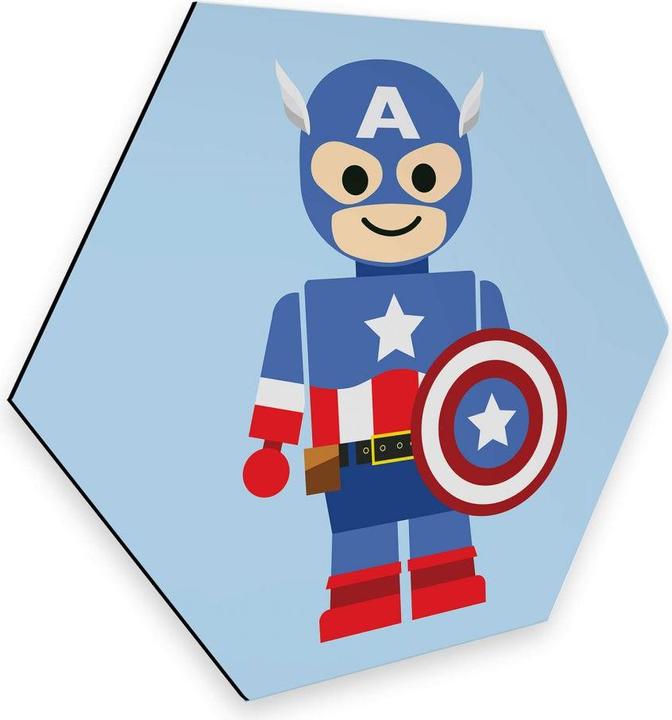 Produktbild Trenddeko Captain America Spielzeug (35 x 30 cm)