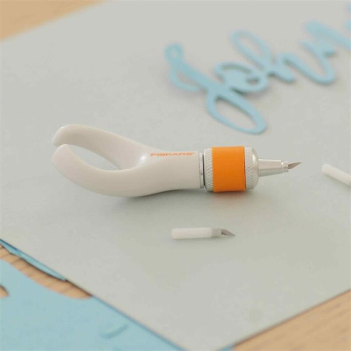 Immagine prodotto Fiskars Coltello girevole a punta di dito (Taglierini)