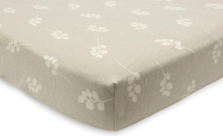 Immagine prodotto Jollein Lenzuolo fisso Twig Verde oliva 60 x 120 cm (60 x 120 cm)