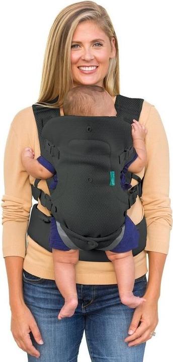 Productafbeelding Infantino Flip Advanced 4 in 1 draagzak met netstof Donker