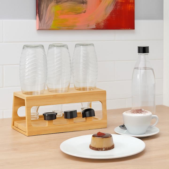 Actual product image Relaxdays Bottle rack