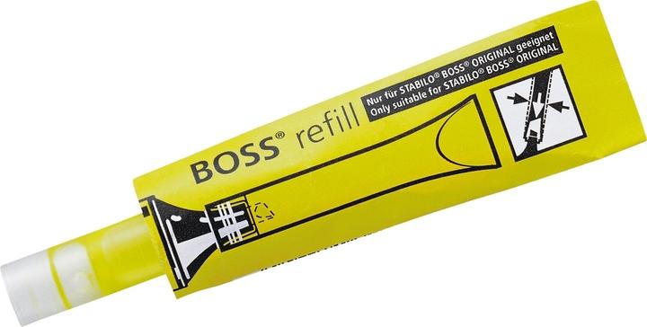Actual product image STABILO Boss Highlighter Refill (Neon yellow, 1 x)