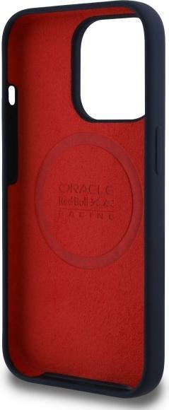 Actual product image Red Bull RBHMP14L24SIHSRV iPhone 14 Pro 6.1" hardcase navy Silicone Horizontal Logo MagSafe (Apple iPhone 14 Pro)