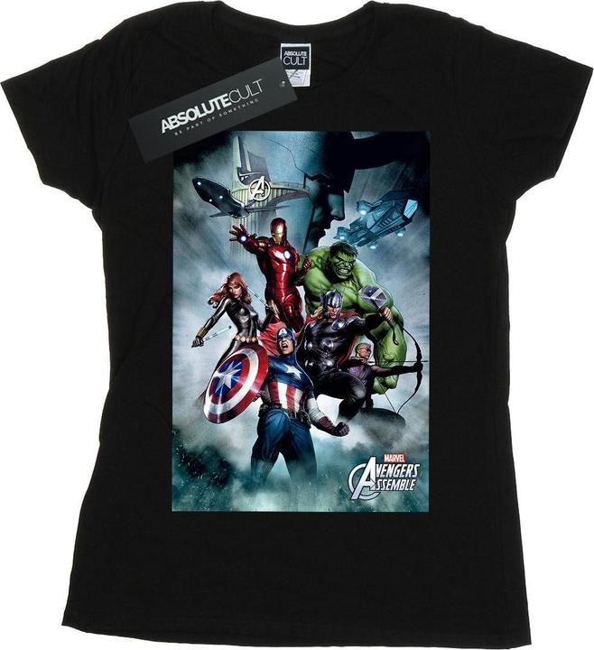 Produktbild Avengers Team Montage TShirt (XXL)