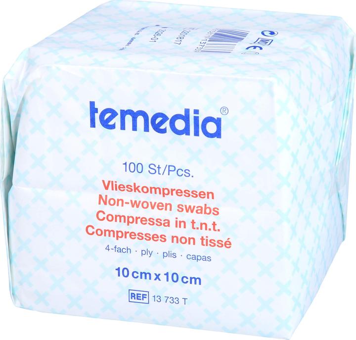 Actual product image Holthaus TISSUE COMPRESSION UNSTERIL 4FACH 10X10CM, 100 pcs COM