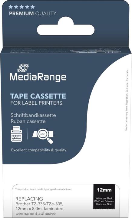 Image du produit MediaRange MRBTZ335 (1.20 cm, Noir)