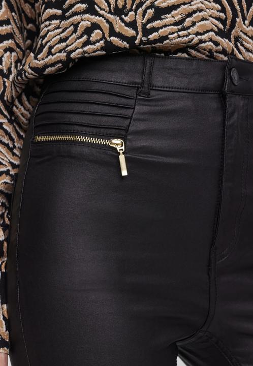 Produktbild Vero Moda Vmloa Hr Skinny Coated Zipper Pant Exc Hose (34)