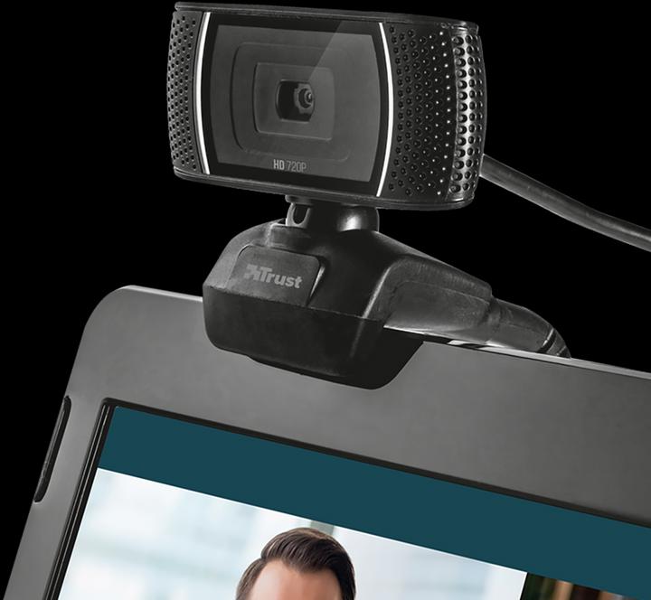 Image du produit Trust Doba - 1280 x 720 Pixel - 720p - Voiture - USB - Noir - Clip / Support (Filaire, USB-A)