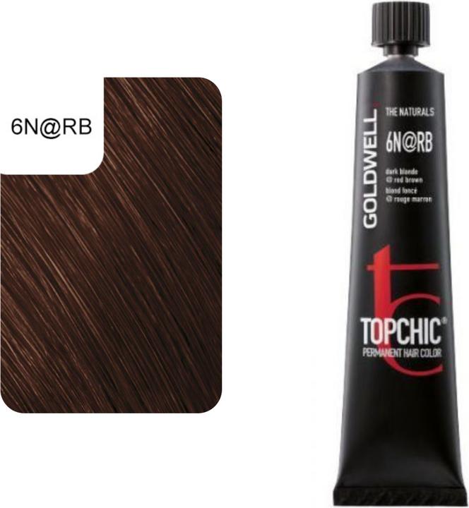 Immagine prodotto Goldwell Tubi eluminati Topchic (6N@RB - biondo scuro bionda eluminata rosso-marrone)