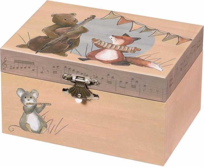 Actual product image Egmont Music Jewellery Box Musicians (German, Italian, English, French)