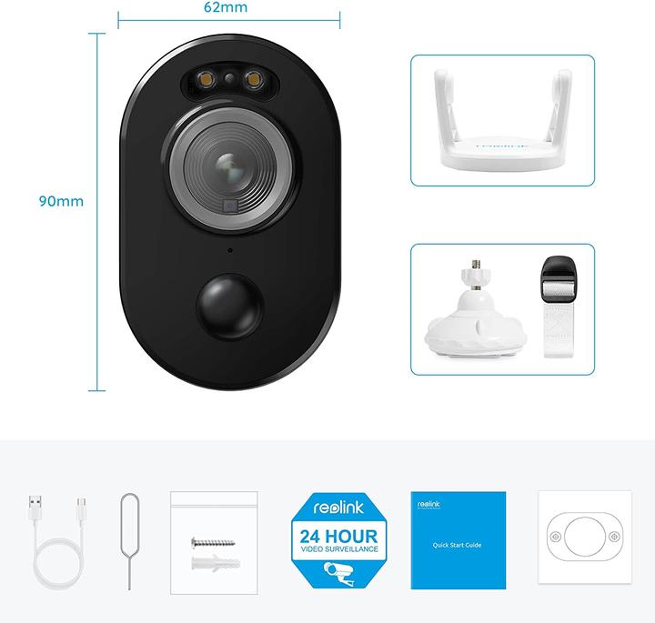 Image du produit Reolink Argus Series B330-5MP (2560 x 1440 Pixels)