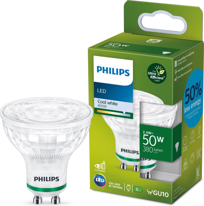 Produktbild Philips Spot (GU10, 2.40 W, 380 lm, 1 x, B)