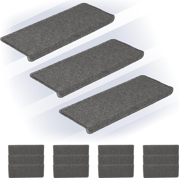 Image du produit Relaxdays 15x marchettes-escalier (65 x 24 x 4 cm)