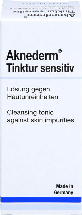 Actual product image Gepepharm Acne Derm Tincture Sensitive (50 ml)