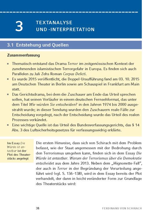 Produktbild Terror von Ferdinand von Schirach (Deutsch, Ferdinand von Schirach, Thomas Möbius, 2024)
