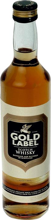 Actual product image Gold Label Whisky (Scotch whisky, Blended Whisky, 1 x 20 cl)