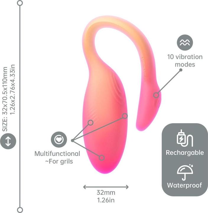 Produktbild Magic Motion Flamingo Max Vibrating Bullet