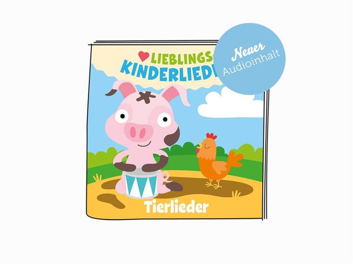 Image du produit Tonies Chansons pour enfants préférées - Chansons d'animaux (Relance) (Allemand)