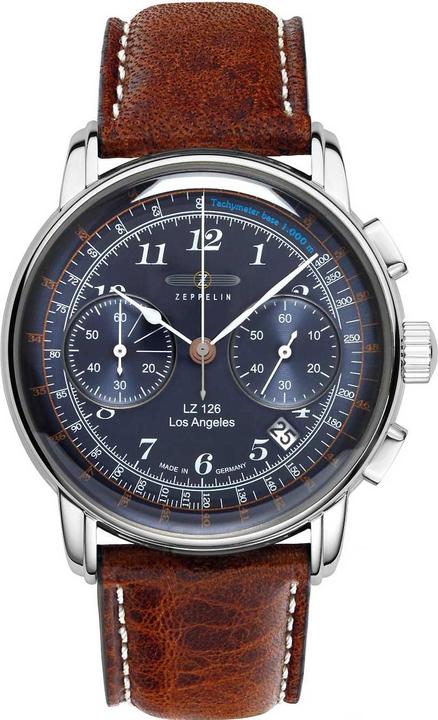 Actual product image Zeppelin LZ126 Los Angeles (Chronograph, Analogue wristwatch, 42 mm)