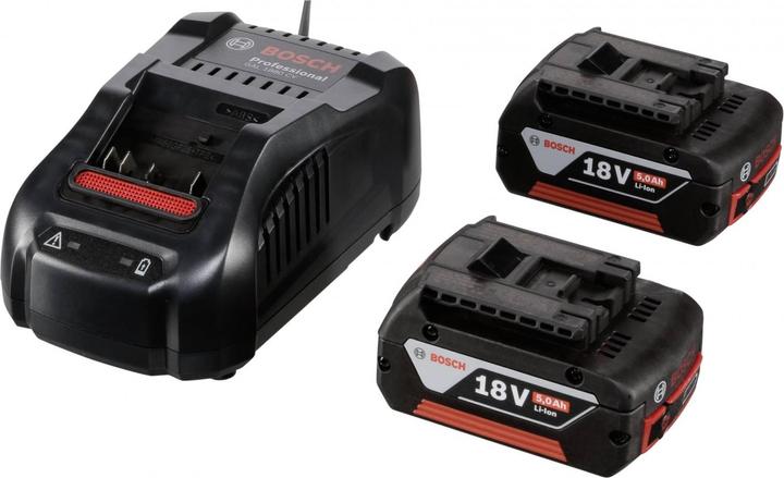 Productafbeelding Bosch Professional Lader GAL 1880 CV Set incl. 2x 5Ah oplaadbare batterij (18 V)