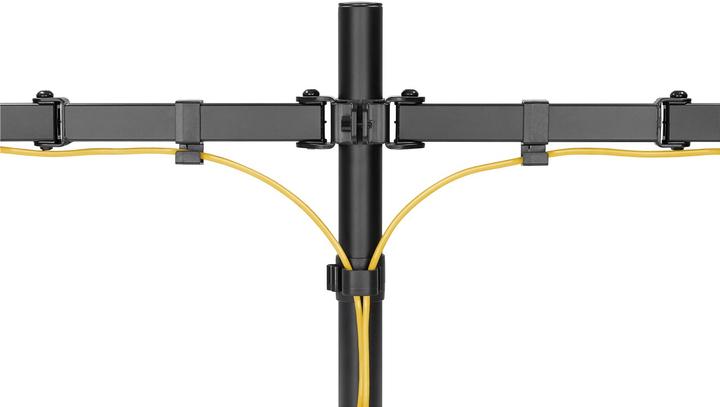 Immagine prodotto Goobay Supporto per doppio monitor Flex (Tavolo, 32")