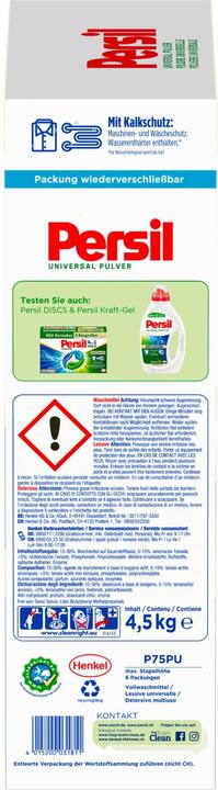 Image du produit Persil Universel (75 Cycles de lavage, Poudre)