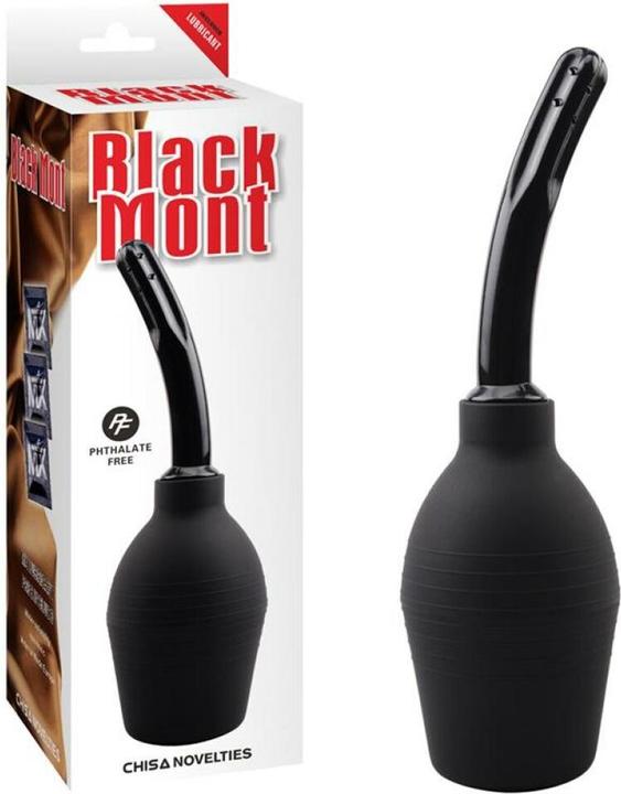 Actual product image Chisa Anal Douche Booty Cleanse 25.5 cm Black (Intimate washing lotion)