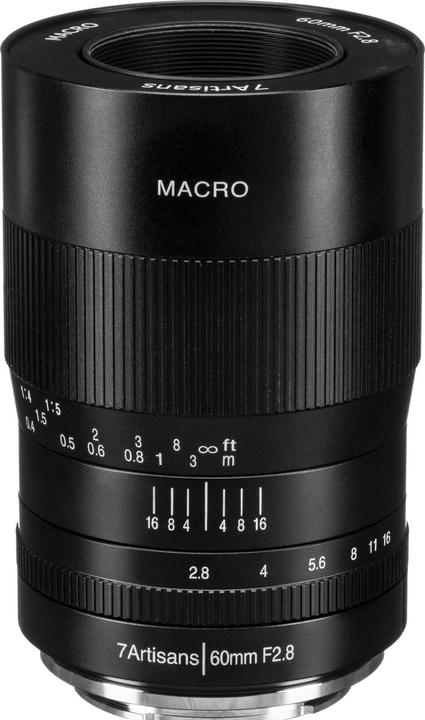 Immagine prodotto 7artisans 60 mm F2.8 Macro Sony E (Sony E, APS-C / DX)