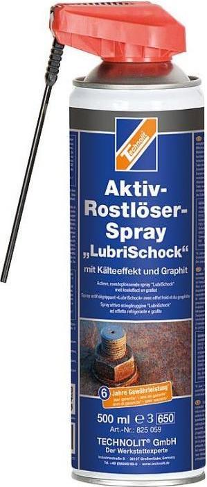 Technolit Aktiv-Rostlöser-Spray Lubrischock (500 ml)