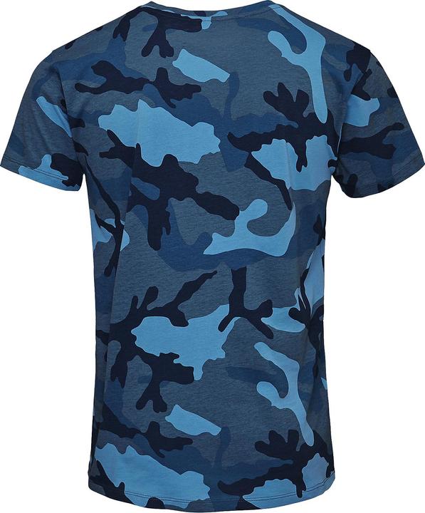 Actual product image Sols Camo Tshirt With Camouflage Pattern Short Sleeve (S)