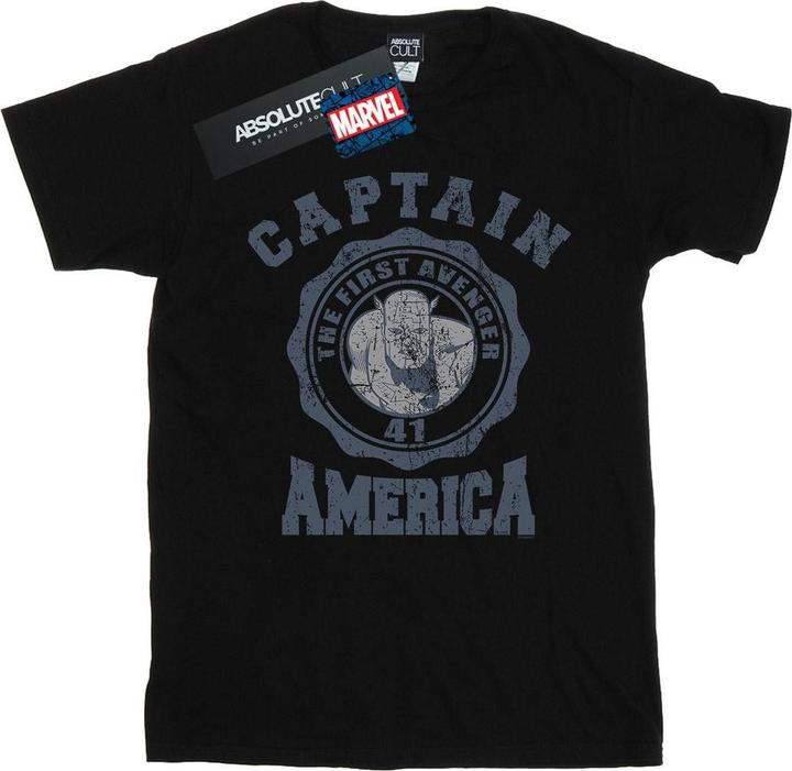 Immagine prodotto Captain America Collegiate Maglietta Uomo (4XL)