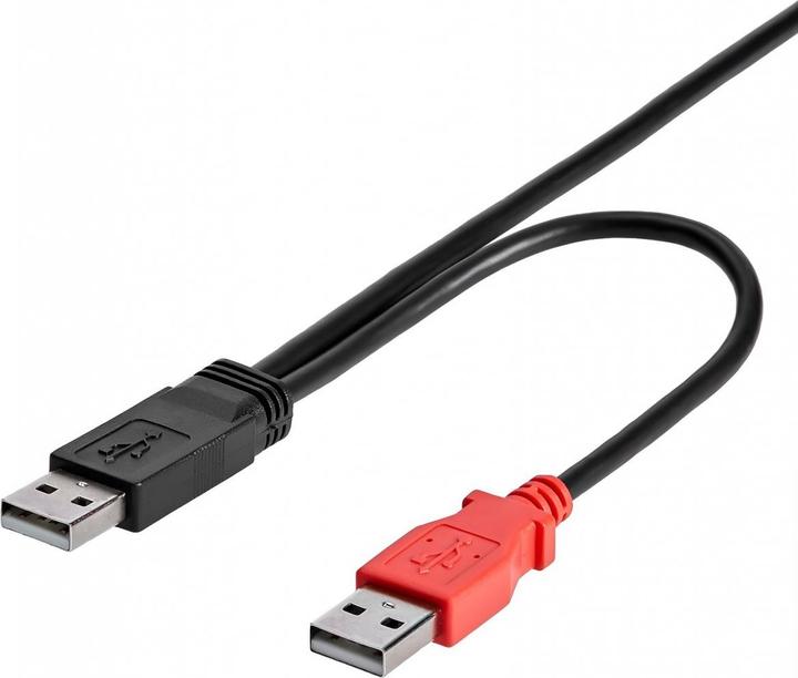Produktbild StarTech USB Y-Kabel für externe Festplatten (0.91 m, USB 2.0)