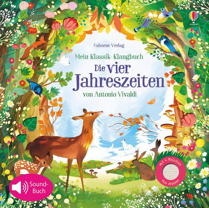 Mein Klassik-Klangbuch: Die vier Jahreszeiten von Antonio Vivaldi (German, Fiona Wadden Sea, 2018)