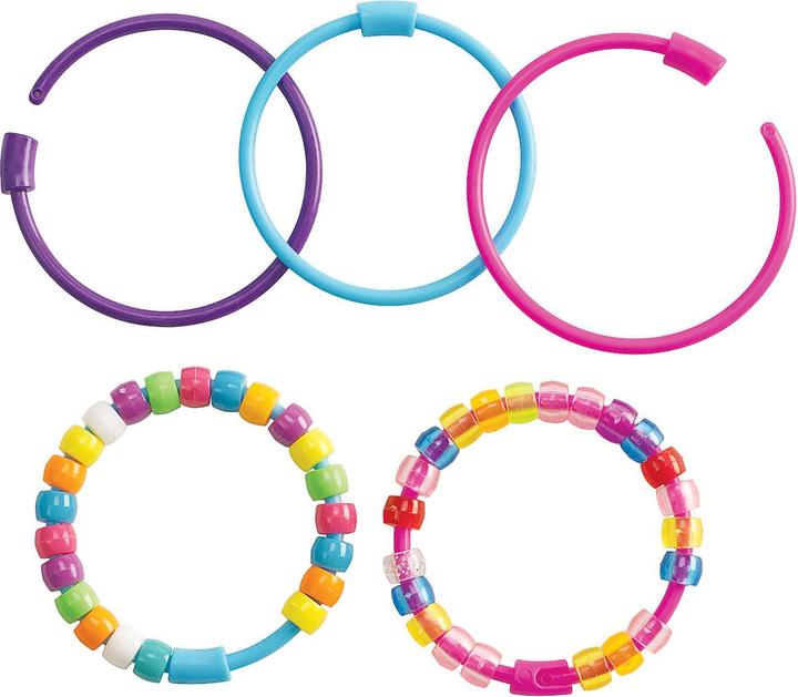 Image du produit Colorations Bracelets de perles avec fermoir, lot de 24 (0.50 cm, Matière plastique)